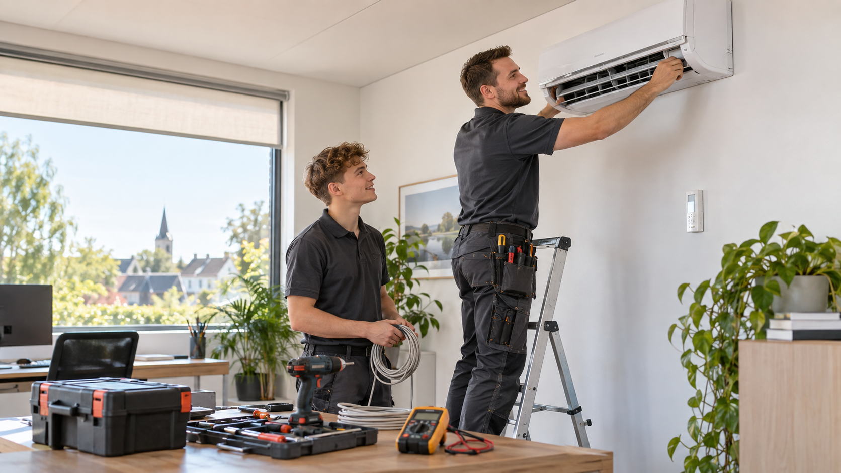 Hulpmonteur airco